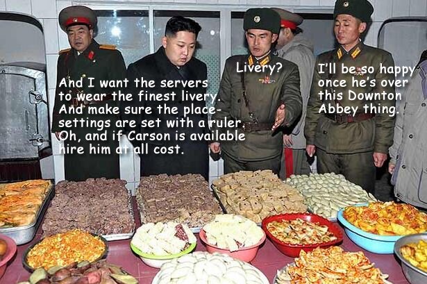 Kim Jong Un - Downton Abbey