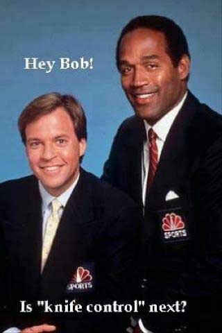 Bob Costas and OJ Simpson