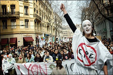 French Mimes Riot