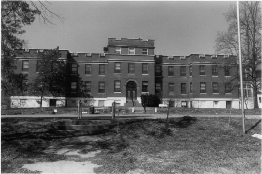 Koch Hospital main admin building - 1984