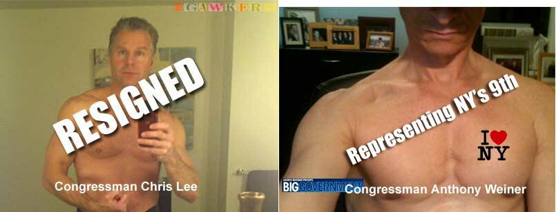Topless photos of New York Congressmen - hot hot hot!