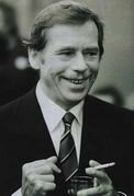 Vaclev Havel in smokier days